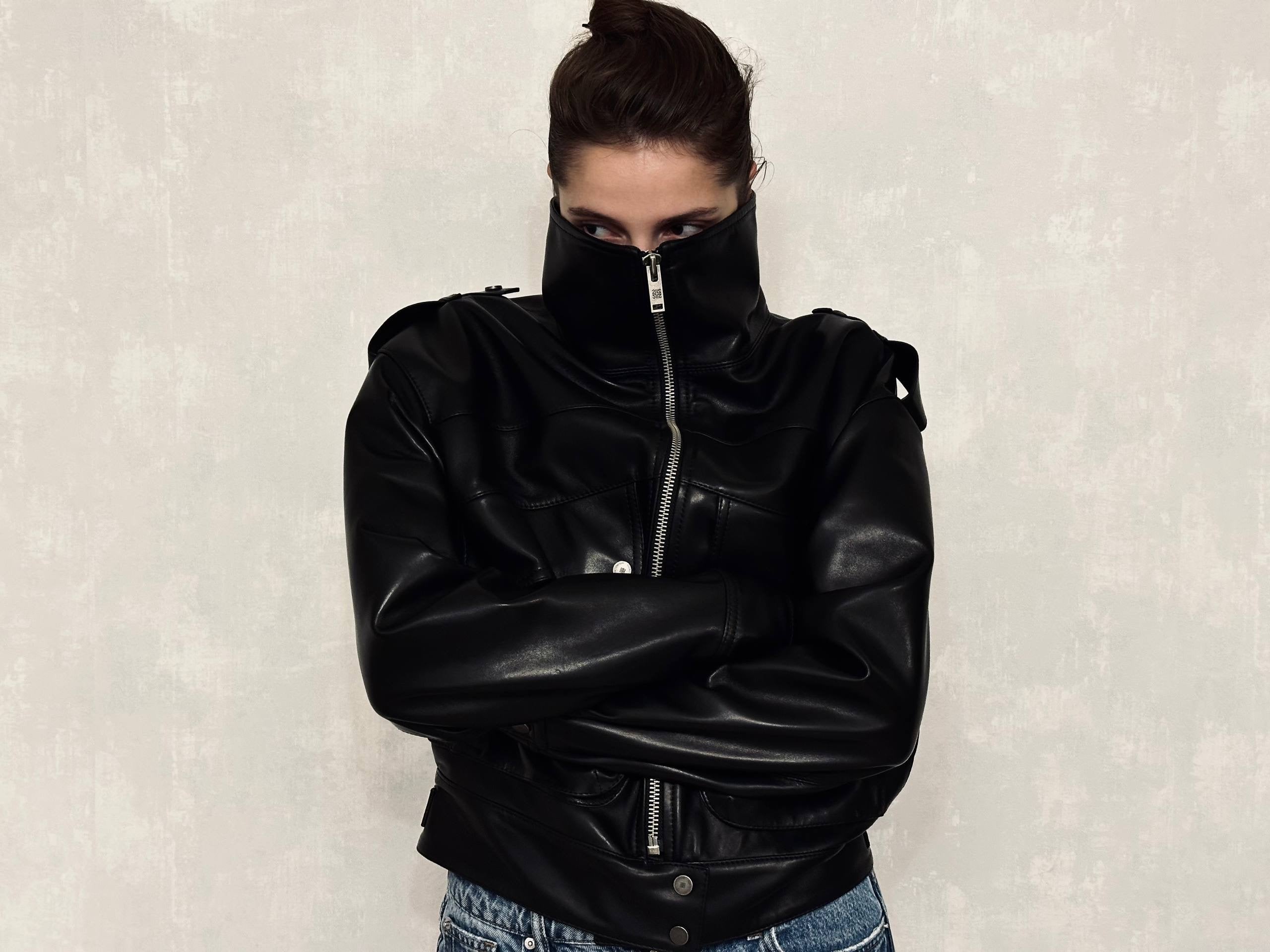 Black Bomber Jacket