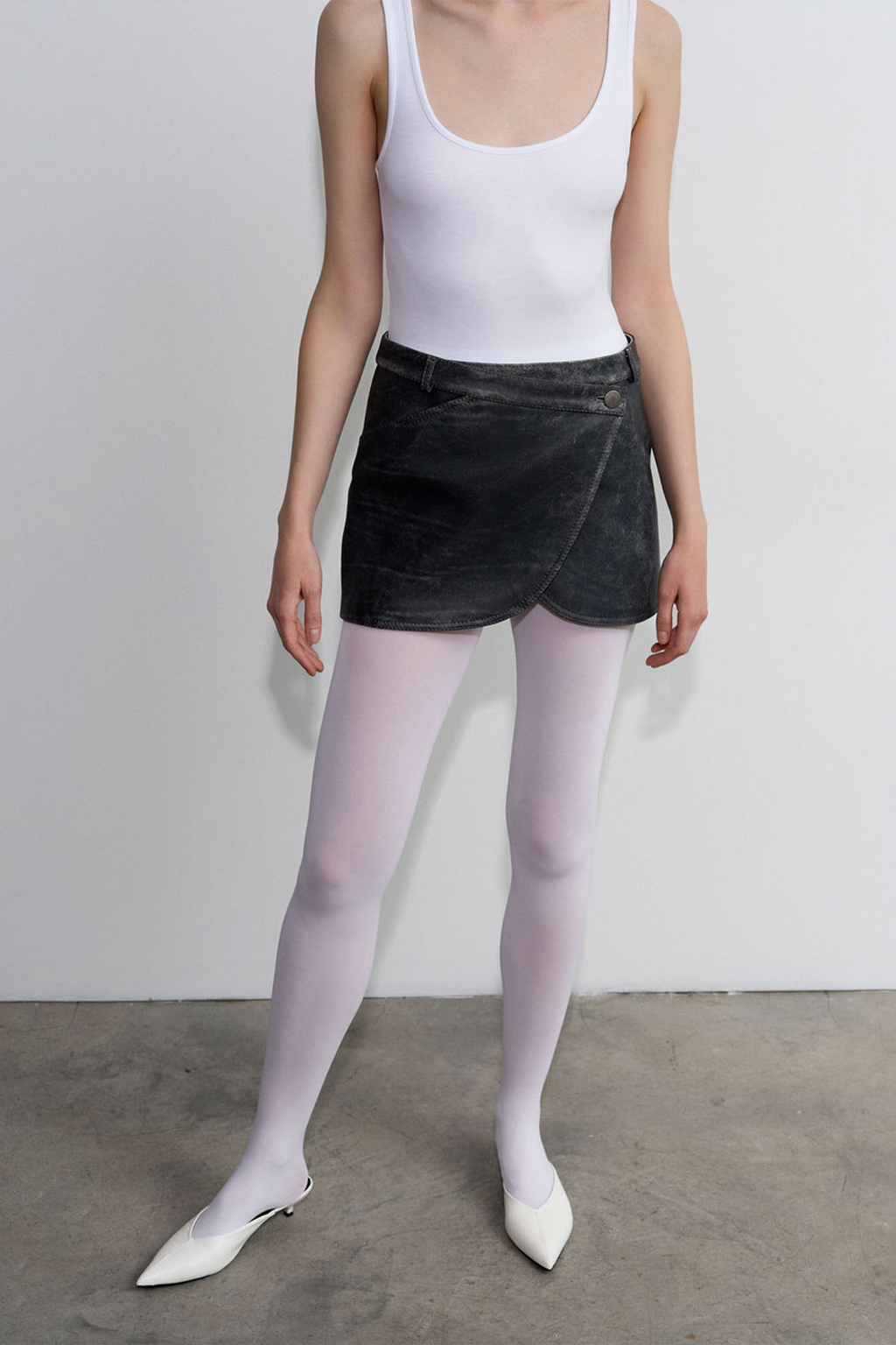 Gray Skirt